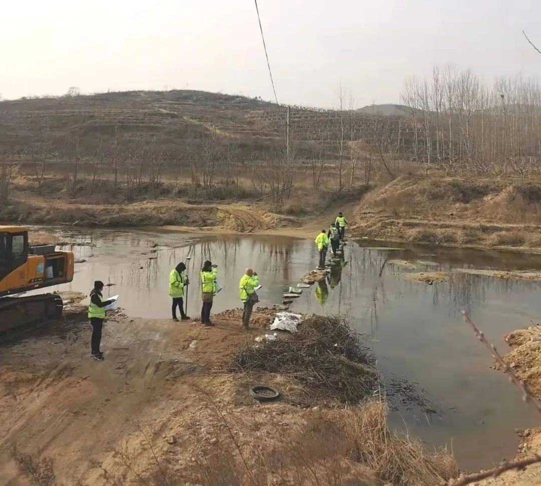 沈海高速公路兩城至汾水段征地放線工作正式啟動