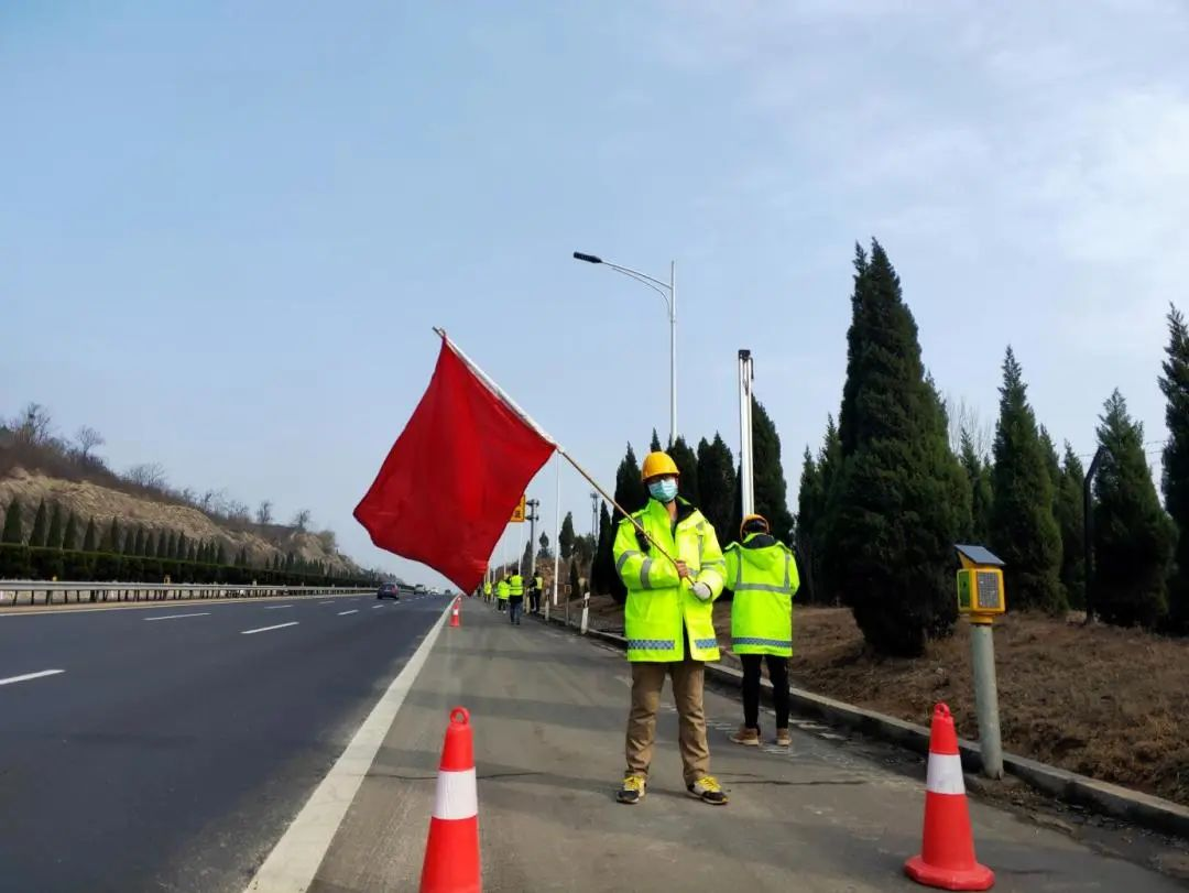 沈海高速公路兩城至汾水段征地放線工作正式啟動